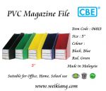 CBE 06813 PVC 5" Magazine File